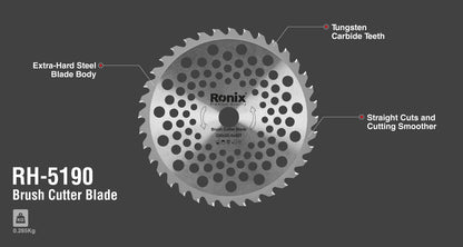 [RH-5190] Lama per decespugliatore 230x40 mm