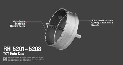 [RH-5208] Seghetto a TCT 100mm