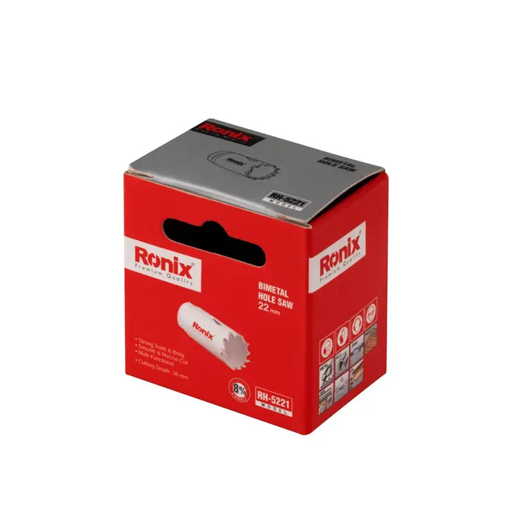 [RH-5221] Seghetto a Tazza Bimetallico 22mm