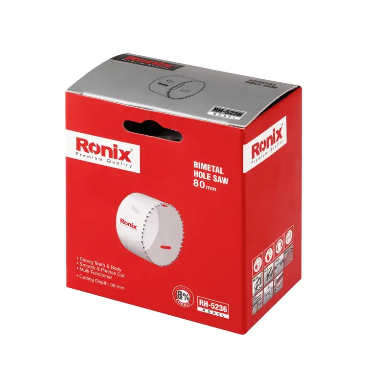 [RH-5236] Sega a Tazza Bimetallica 80mm