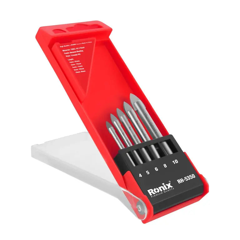 [RH-5350] Set di punte per vetro e piastrelle 5pcs