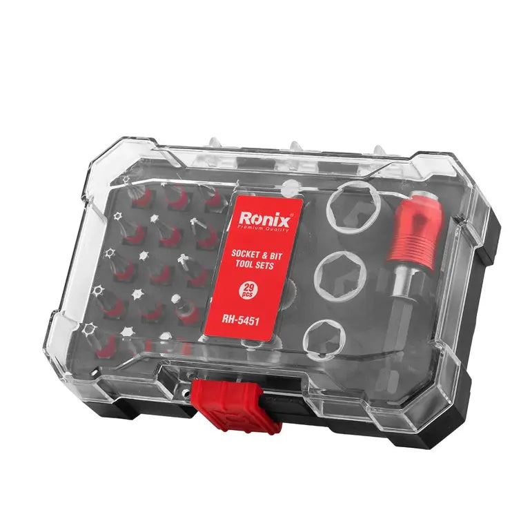 [RH-5451] Set di Utensili a Incastro e Bit (29 pezzi)