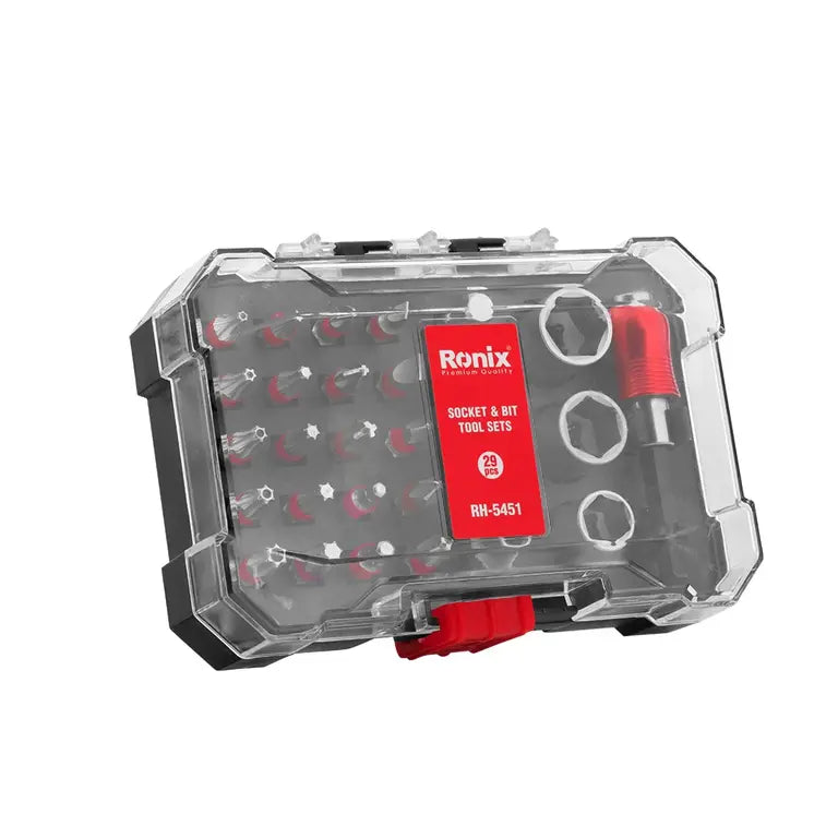 [RH-5451] Set di Utensili a Incastro e Bit (29 pezzi)