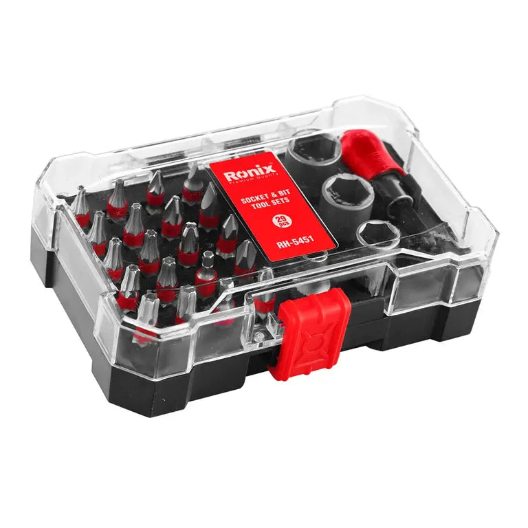 [RH-5451] Set di Utensili a Incastro e Bit (29 pezzi)