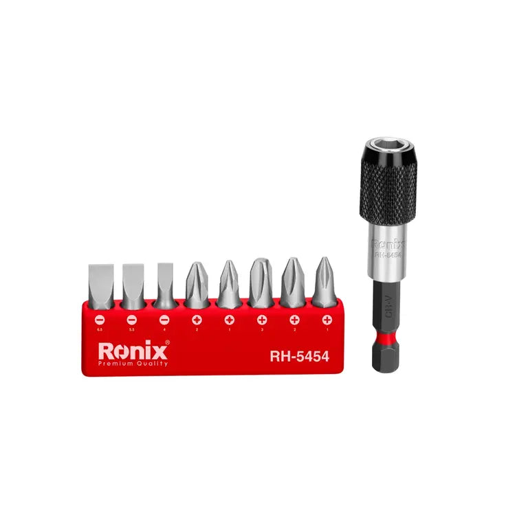[RH-5454] Set di 9 punte per cacciavite