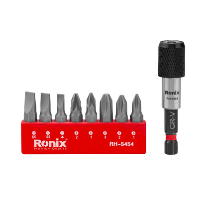 [RH-5454] Set di 9 punte per cacciavite