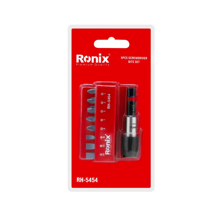 [RH-5454] Set di 9 punte per cacciavite