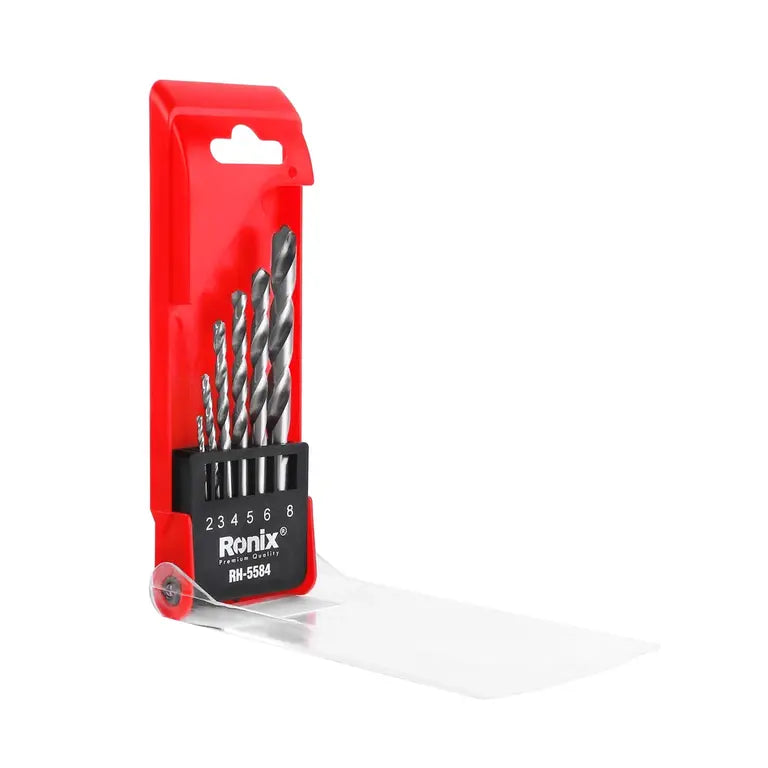[RH-5584] Set di Punte da Trapano in Metallo 6pcs HSS(M2)
