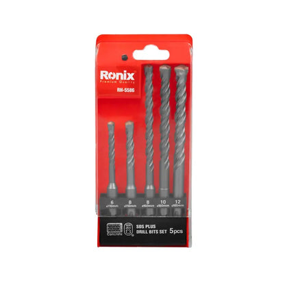 [RH-5586] Set di Punte per Trapano a Percussione 5pcs punta in carburo di tungsteno