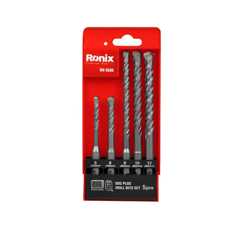 [RH-5586] Set di Punte per Trapano a Percussione 5pcs punta in carburo di tungsteno