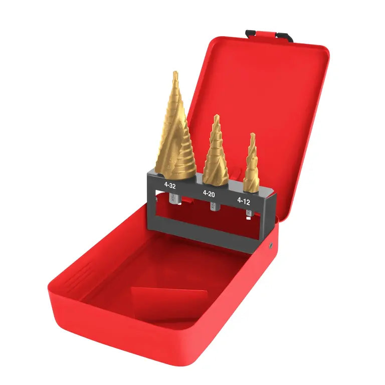 [RH-5903] Set di Punte a Gradini Spiralate 3pcs