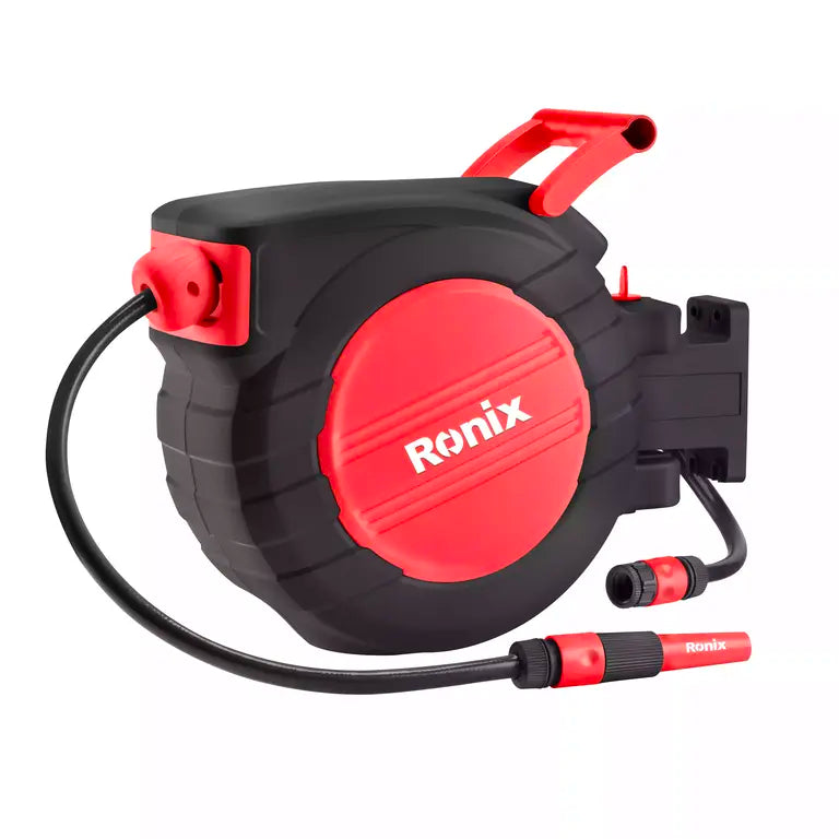 [RH-6131] Avvolgitore per Tubo da Giardino Estensibile 1/2 inch-15M