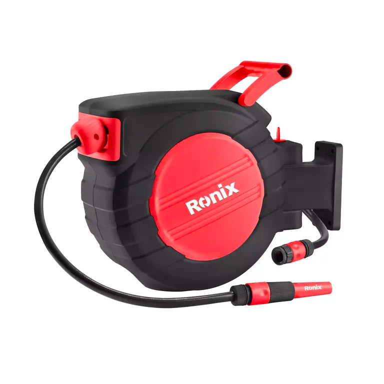 [RH-6133] Avvolgitore per Tubo da Giardino Estensibile 1/2 pollice-30M