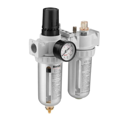 [RH-6902] Regolatore di Pressione con Doppio Filtro d'Aria 145 Psi