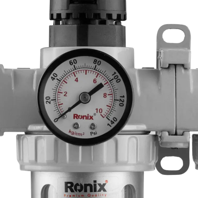 [RH-6902] Regolatore di Pressione con Doppio Filtro d'Aria 145 Psi