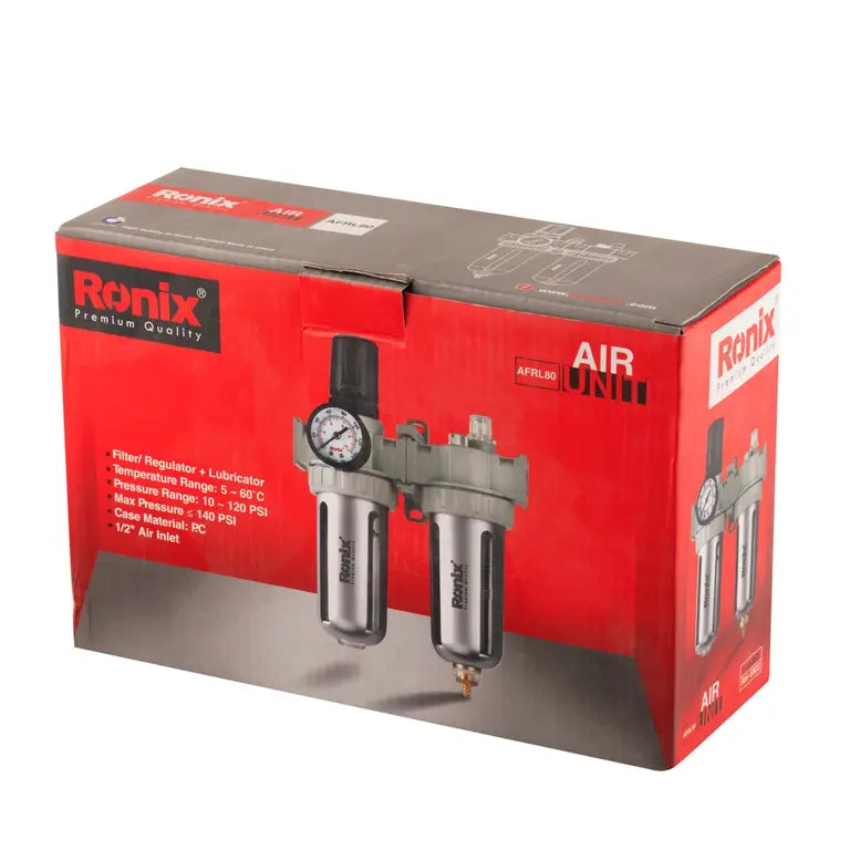 [RH-6902] Regolatore di Pressione con Doppio Filtro d'Aria 145 Psi