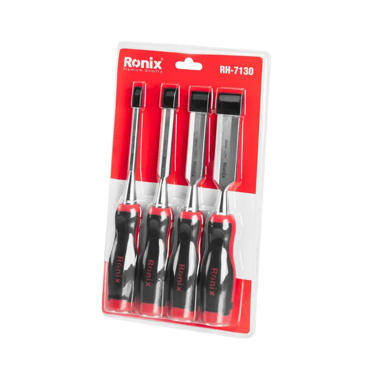 [RH-7130] Set di Scalpelli per Legno (4pz)