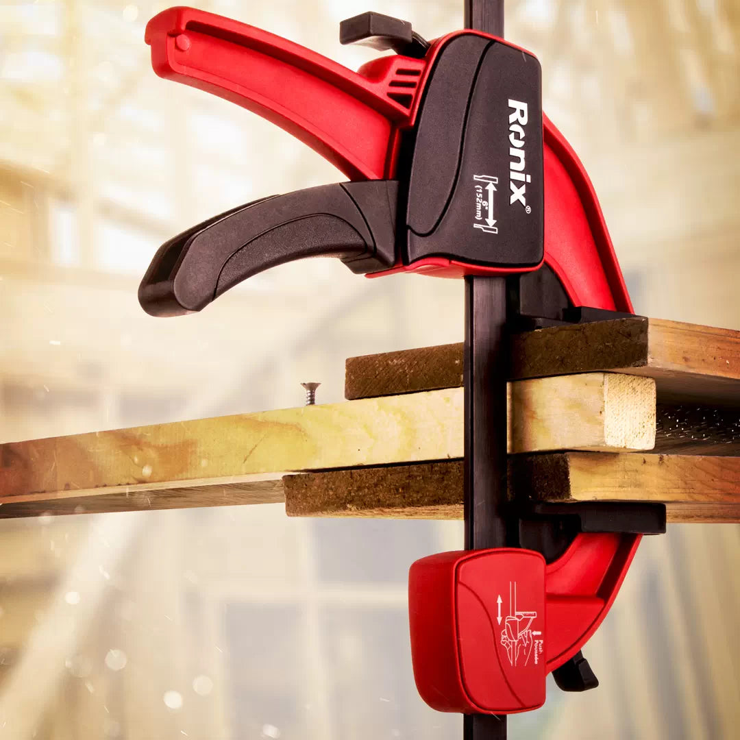 [RH-7540] Morsa a barra a due estremità Quick Moving 400mm