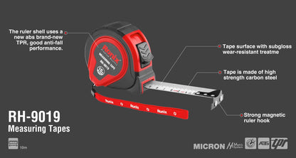 [RH-9019] Metro a nastro 10m-Modello Micron