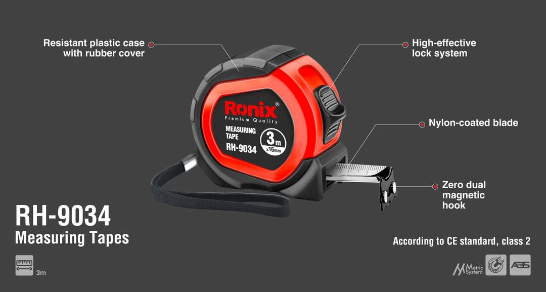 [RH-9034] Flessometro 3M con Gancio Magnetico Doppio