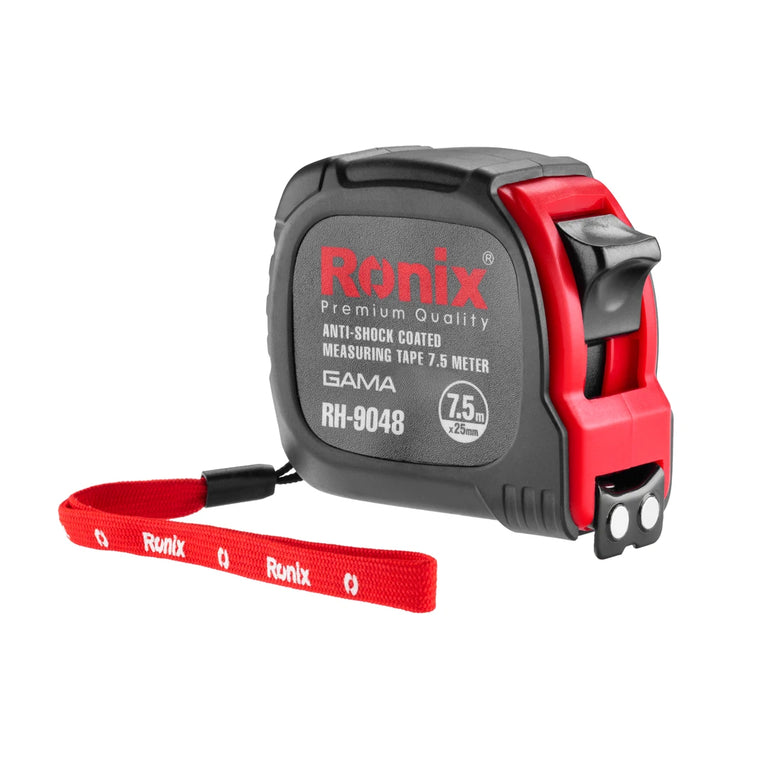 [RH-9048] Flessometro Rivestito Anti-Shock 7.5 metri - modello GAMA