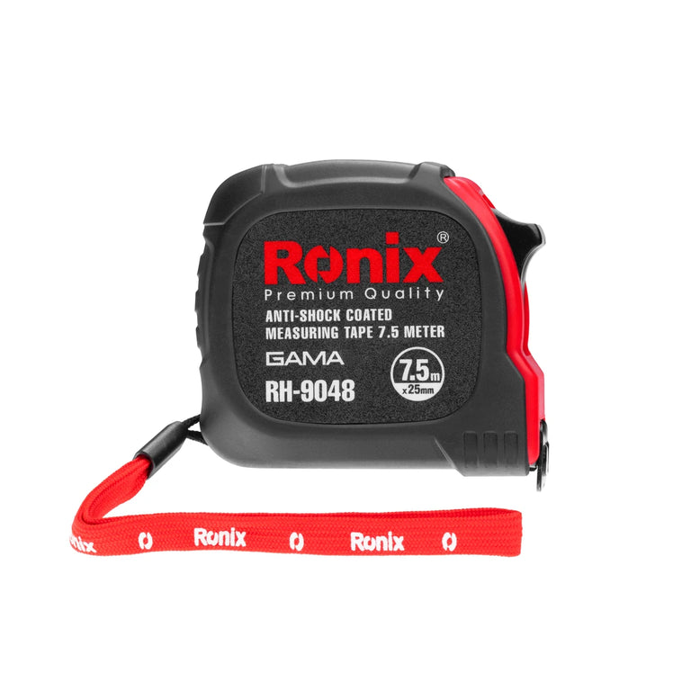 [RH-9048] Flessometro Rivestito Anti-Shock 7.5 metri - modello GAMA