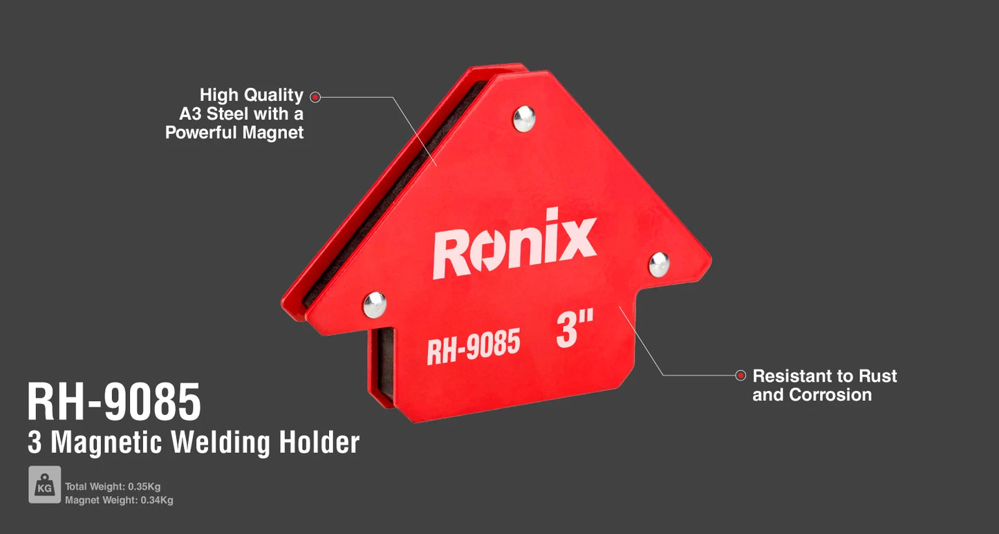 [RH-9085] Supporto di saldatura magnetico da 3 pollici