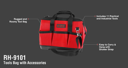 [RH-9101] Borsa per Utensili e Accessori da 16 pollici