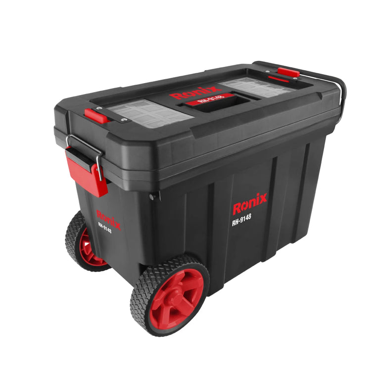 [RH-9148] Cassetta Porta Attrezzi in Plastica con Ruote 39*30*60
