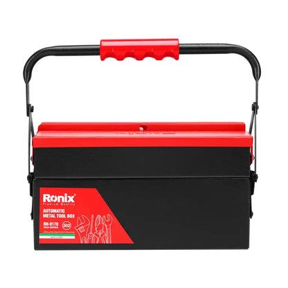 [RH-9170] Cassetta degli attrezzi in metallo 30cm-302-Modello automatico