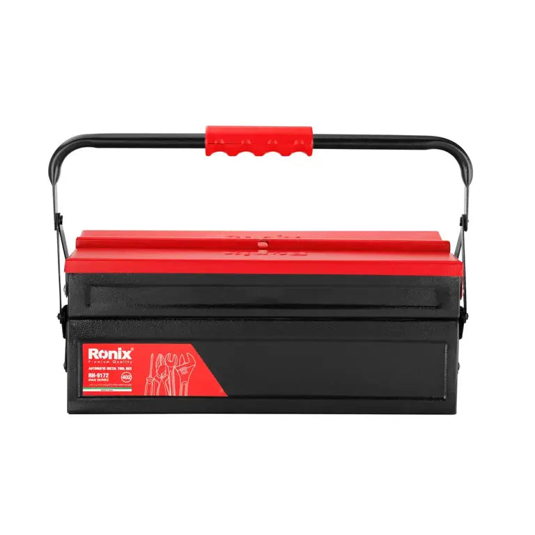 [RH-9172] Cassetta degli attrezzi in metallo 40cm-402-Modello automatico