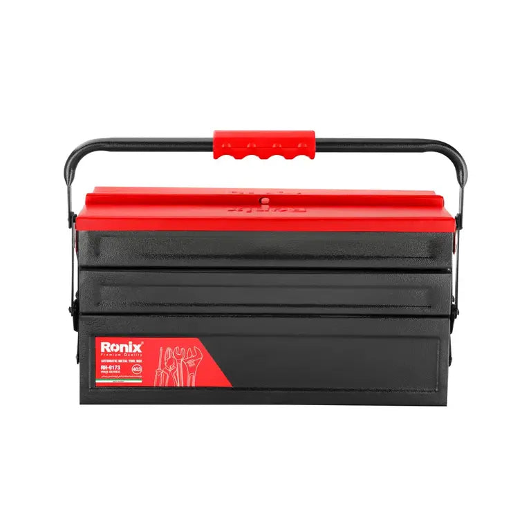 [RH-9173] Cassetta degli attrezzi in metallo 40cm-403-Modello automatico