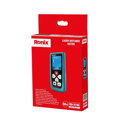 [RH-9196] Misuratore di distanza laser con LCD colorato 60M