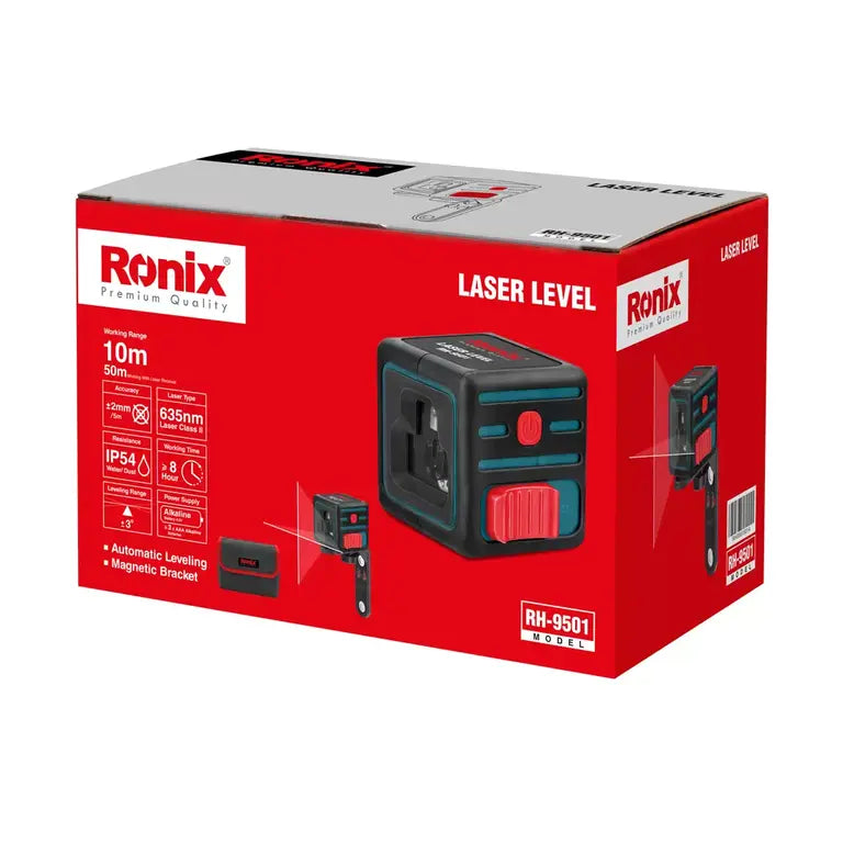 [RH-9501] Livello Laser a Linea Incrociata Cube 50M