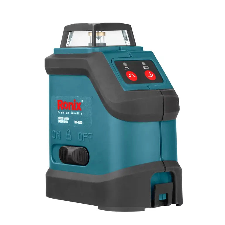 [RH-9502] Livello Laser a Linea Incrociata 50M-Raggio Rosso-110x60x121mm3