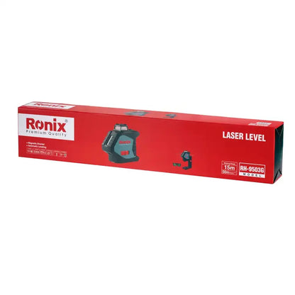 [RH-9503G] Livello Laser a Linea Incrociata 50M-Raggio Verde