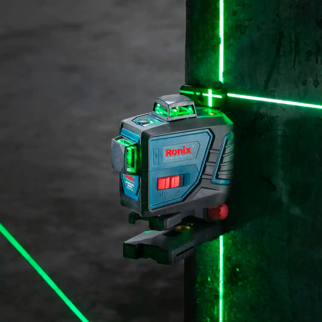 [RH-9537G] Livello Laser 3D 132*85*127mm³- Fascio Verde