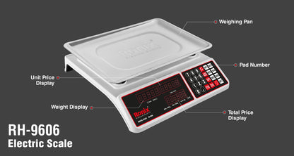 [RH-9606] Bilancia Elettrica 40kg