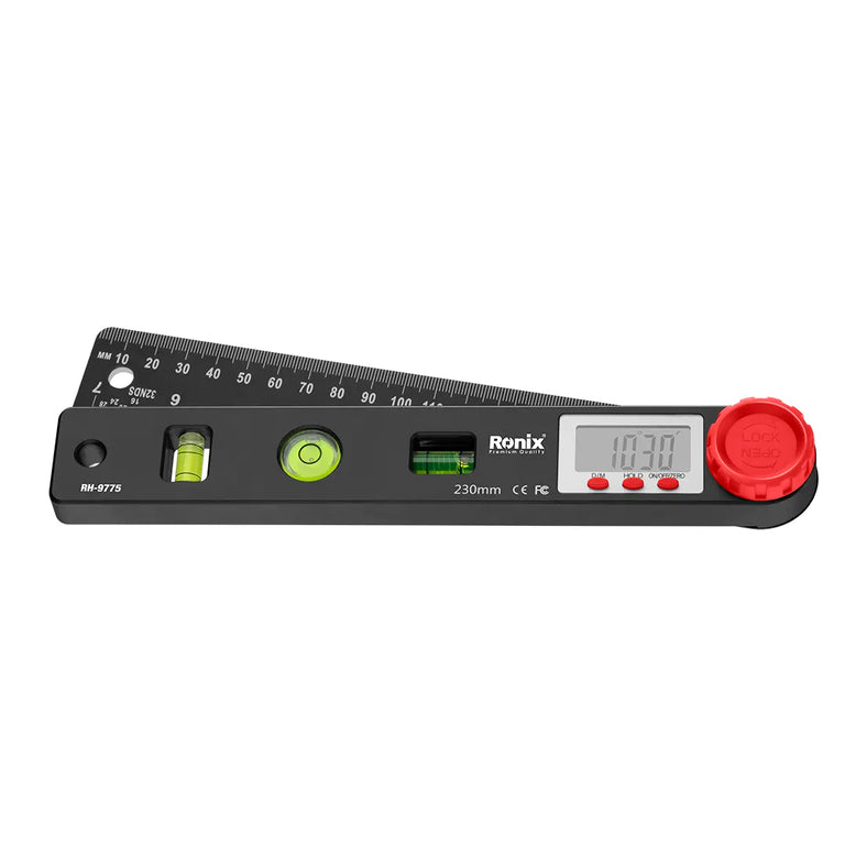 [RH-9775] Protrattore Digitale da 20 cm con Livella