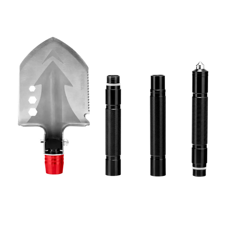 [RH-9911] Pala Multifunzionale con Coltello Accendifuoco e Martello 76*13cm