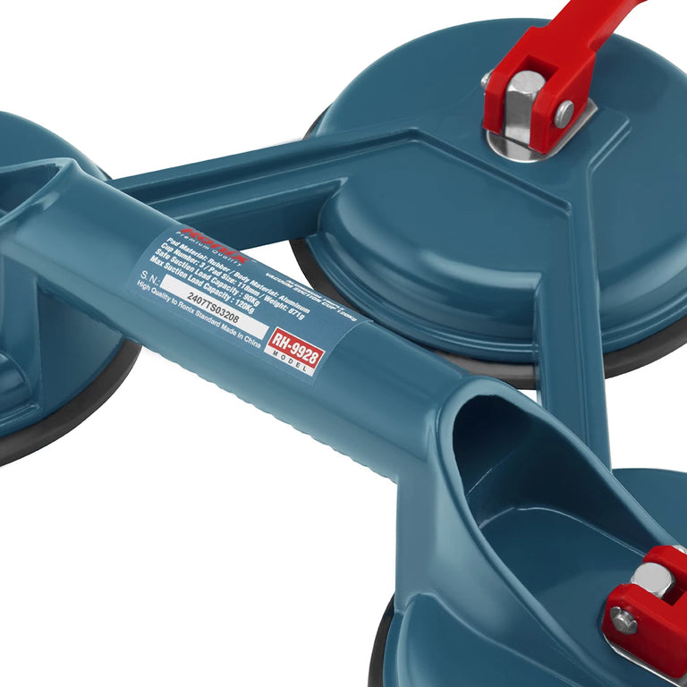 [RH-9928] Ventosa a Vuoto Tripla in Alluminio 120Kg