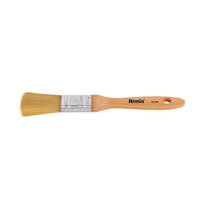 [RH-9950] Pennello per vernice con manico in legno da 1 pollice