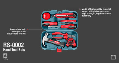 [RS-0002] Set di 9 Attrezzi Manuali