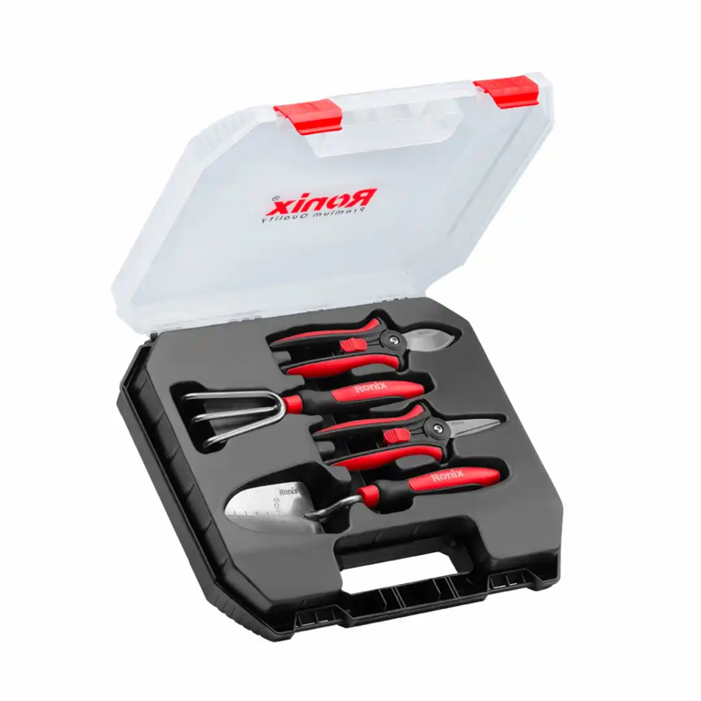 [RS-0011] Kit di Attrezzi da Giardino Portatile per Balcone 4pz