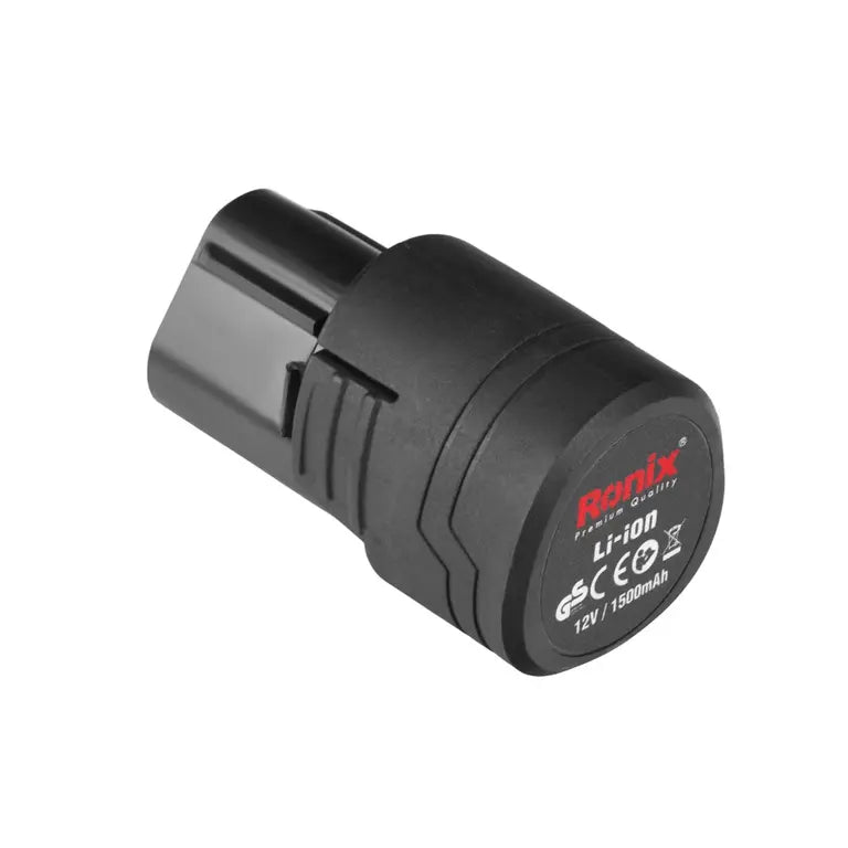 [RS-8012] Set di Avvitatori a Percussione Cordless 12V - 19 pezzi - 10mm - 21N.m