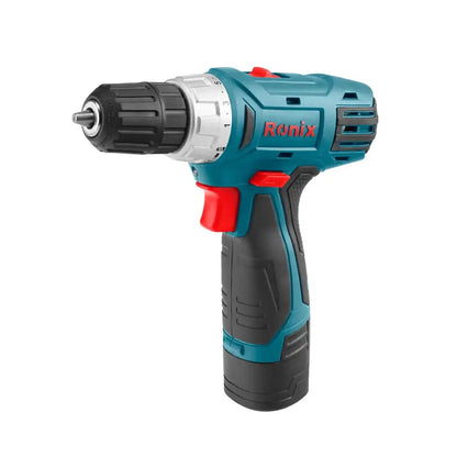 [RS-8012] Set di Avvitatori a Percussione Cordless 12V - 19 pezzi - 10mm - 21N.m