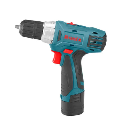 [RS-8012] Set di Avvitatori a Percussione Cordless 12V - 19 pezzi - 10mm - 21N.m