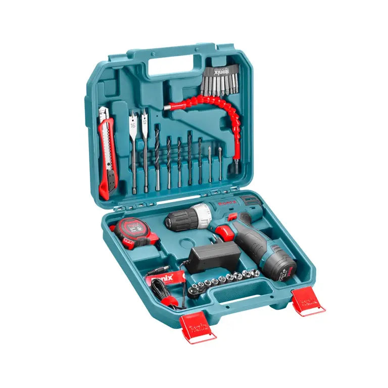 [RS-8013] Set di avvitatori a batteria 12V - 35 pz - 10mm - 21N.m