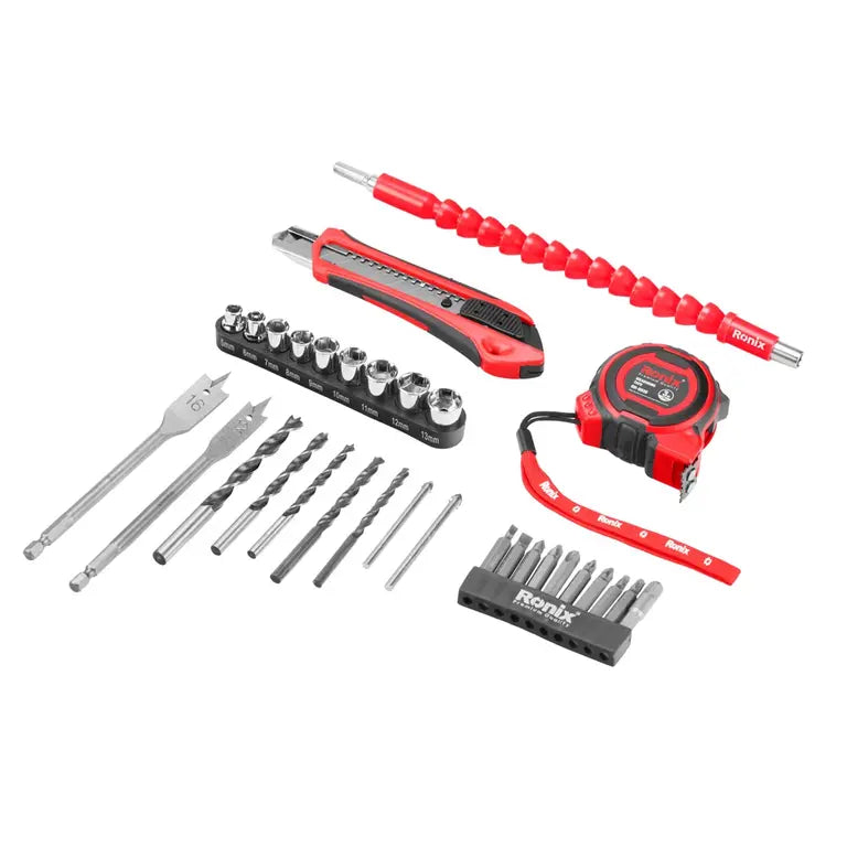 [RS-8013] Set di avvitatori a batteria 12V - 35 pz - 10mm - 21N.m