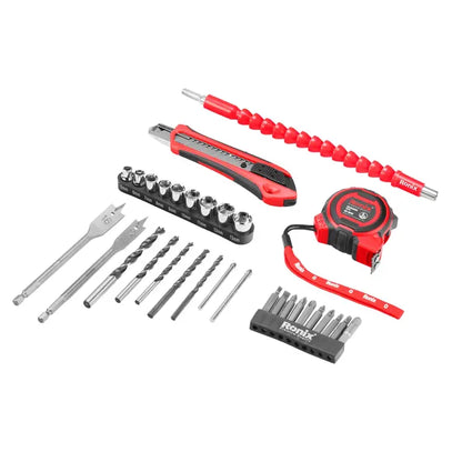 [RS-8013] Set di avvitatori a batteria 12V - 35 pz - 10mm - 21N.m